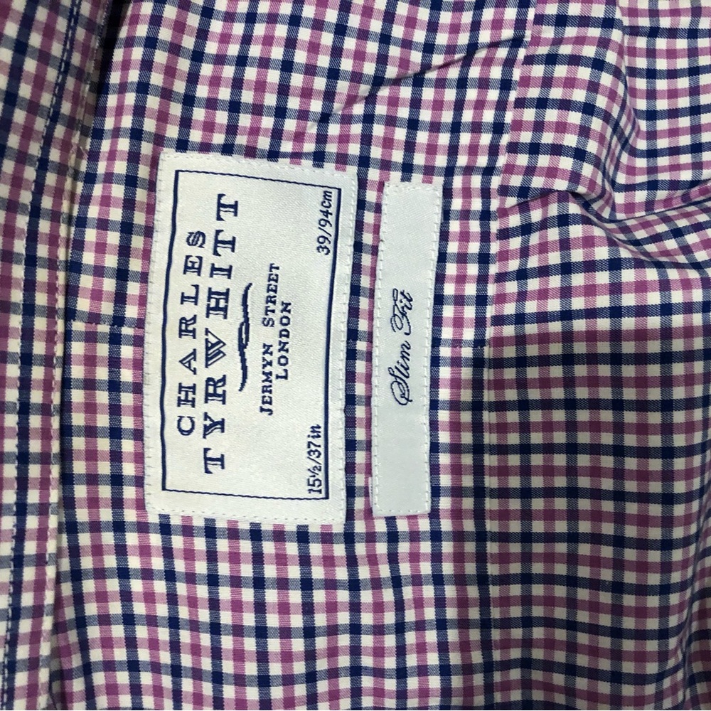 Mens slim fit dress shirt charles tyrwhitt